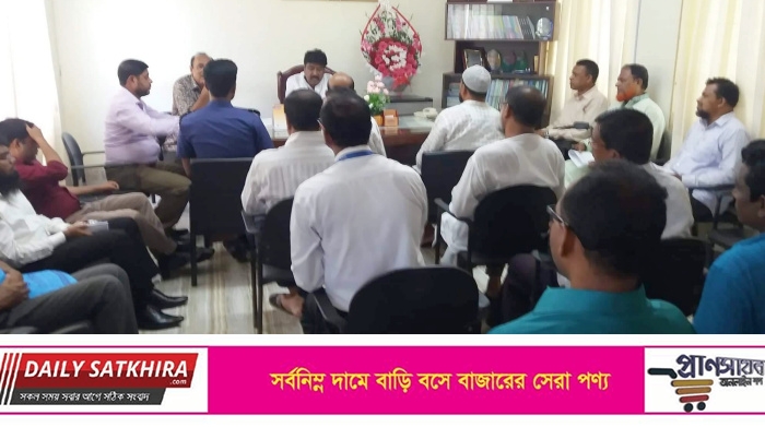 আশাশুনিতে স্কুল, মাদ্রাসা ও কারিগরী শিক্ষা ক্রীড়া কমিটির প্রস্তুতি সভা