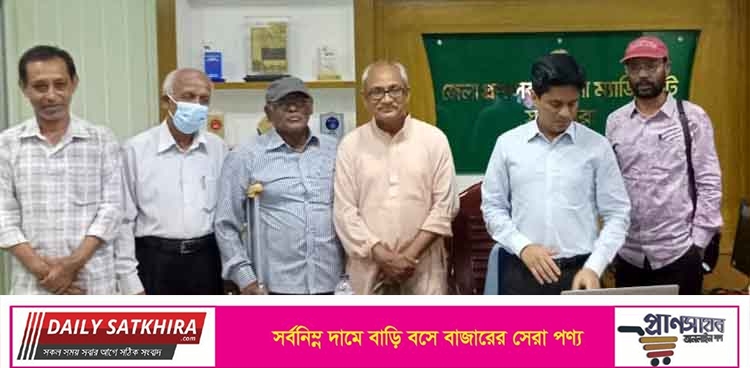 সাতক্ষীরা জেলা প্রশাসকের সাথে সাম্প্রদায়িক সম্প্রীতি রক্ষা কমিটির মতবিনিময়