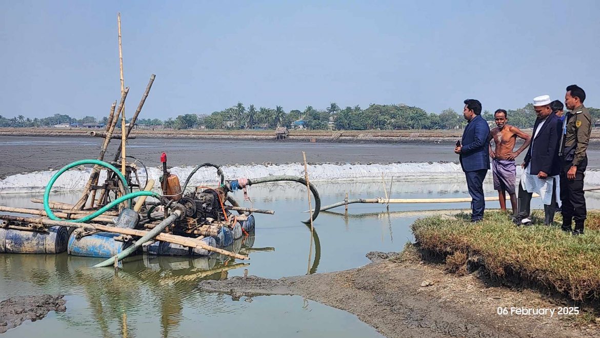দেবহাটায় অবৈধ বালু উত্তোলন: ভ্রাম্যমান আদালতে ৫০ হাজার টাকা জরিমানা