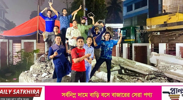 সাতক্ষীরায় শেখ মুজিবর রহমানের ম্যুরাল নিশ্চিহ্ন