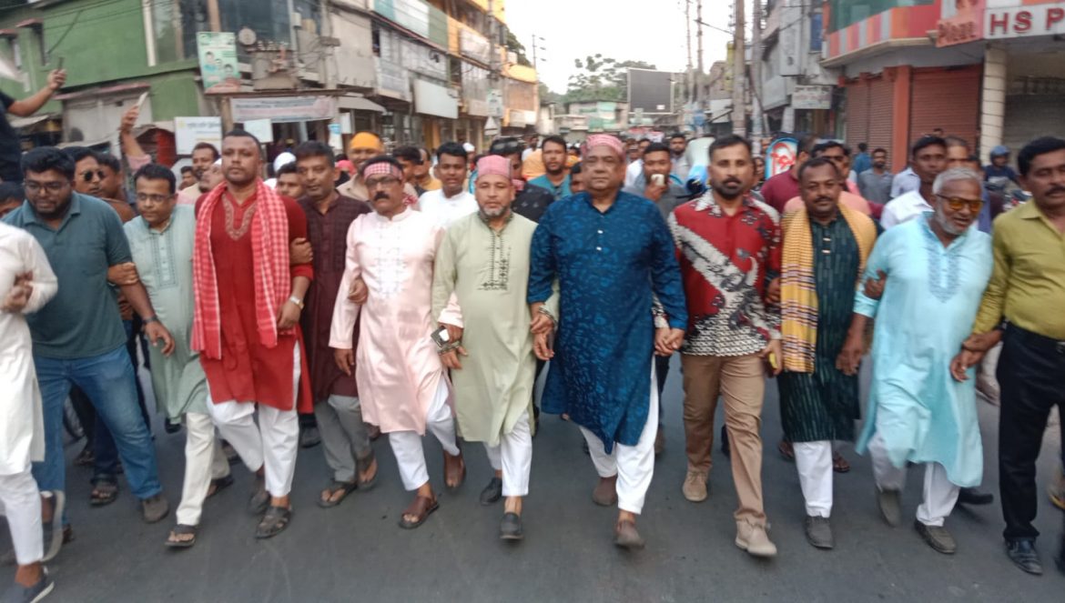 স্বৈরাচার মুক্ত নববর্ষে জেলা বিএনপির বর্ণাঢ্য আনন্দ শোভাযাত্রা