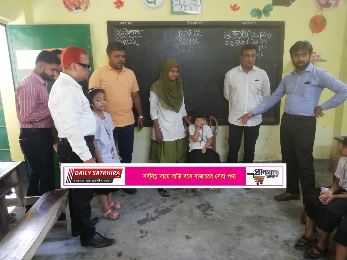 বিশ্ব মা দিবস উপলক্ষে মর্নিং সান প্রি- ক্যাডেট স্কুলে ফ্রি  চক্ষু ক্যাম্প