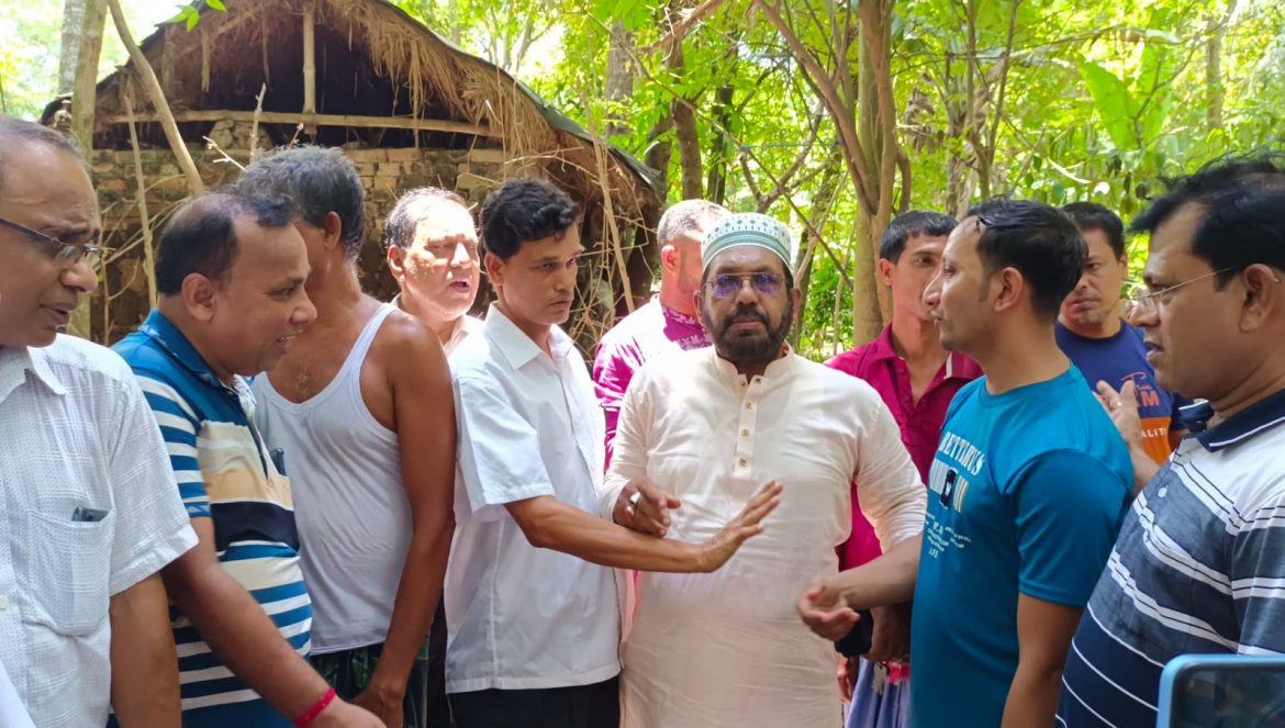 শ্যামনগর ভুরুলিয়া ইউনিয়নে দীর্ঘদিনের রাস্তা বিরোধের শান্তিপূর্ণ মীমাংসা