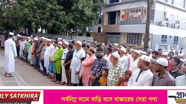 সাংবাদিক মাসুদ আলীর স্ত্রীর মৃত্যুতে সাতক্ষীরা প্রেসক্লাবের শোক