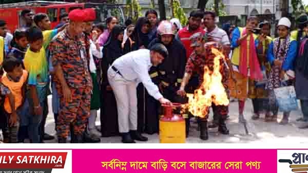 নানা কর্মসূচির মধ্য দিয়ে সাতক্ষীরায় দূর্যোগ প্রশমন পালিত 