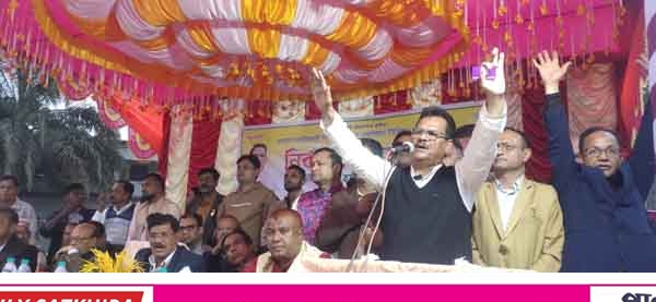 কলারোয়ায় মিনি স্টেডিয়াম ও বাইপাস সড়ক নির্মাণের প্রতিশ্রুতি হাবিবুল ইসলাম হাবিবের