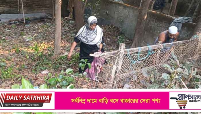 সাতক্ষীরায় আদালতের আদেশ অমান্য করে জমি দখলের অভিযোগ