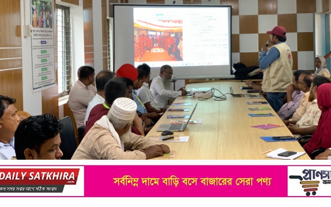 আশাশুনিতে জলবায়ু উদ্বাস্তুদের অধিকার রক্ষায় অ্যাডভোকেসি