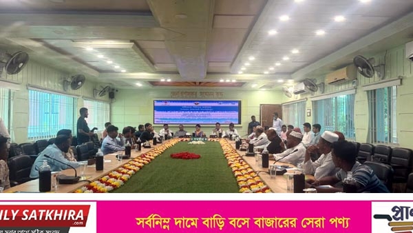 দুর্যোগ ঝুঁকিহ্রাস কার্যক্রমের অভিজ্ঞতা বিনিময় কর্মশালা