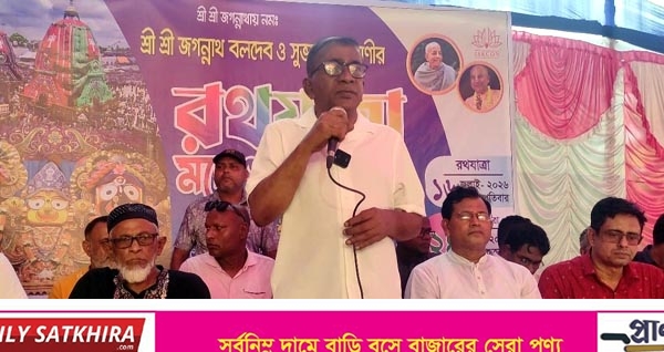 শ্যামনগরের গোপালপুরে ঐতিহ্যবাহী রথযাত্রার শুভ উদ্বোধন করলেন অ্যাডভোকেট সৈয়দ ইফতেখার আলী