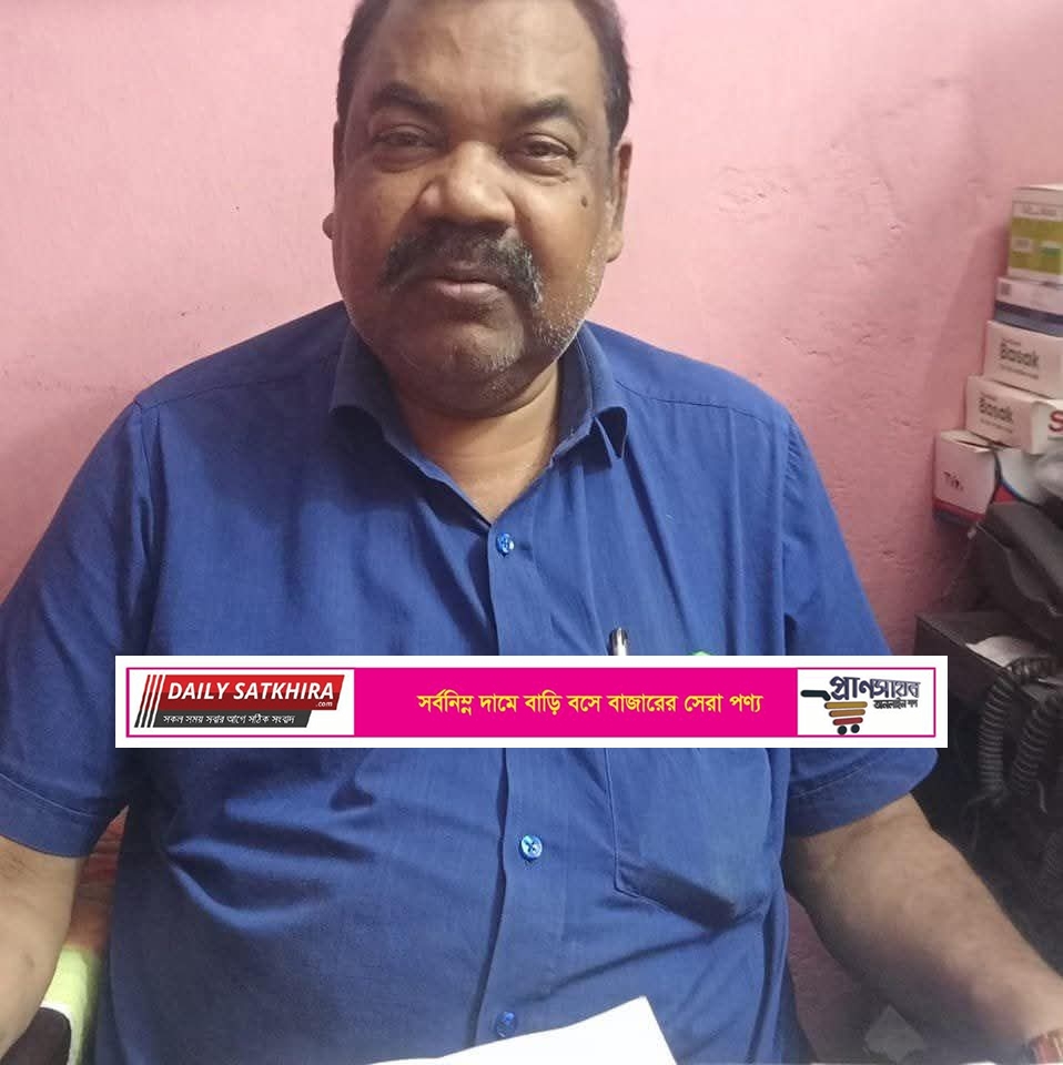 দৈনিক দৃষ্টিপাতের সম্পাদকের মৃত্যুতে সাতক্ষীরা প্রেসক্লাবের শোক