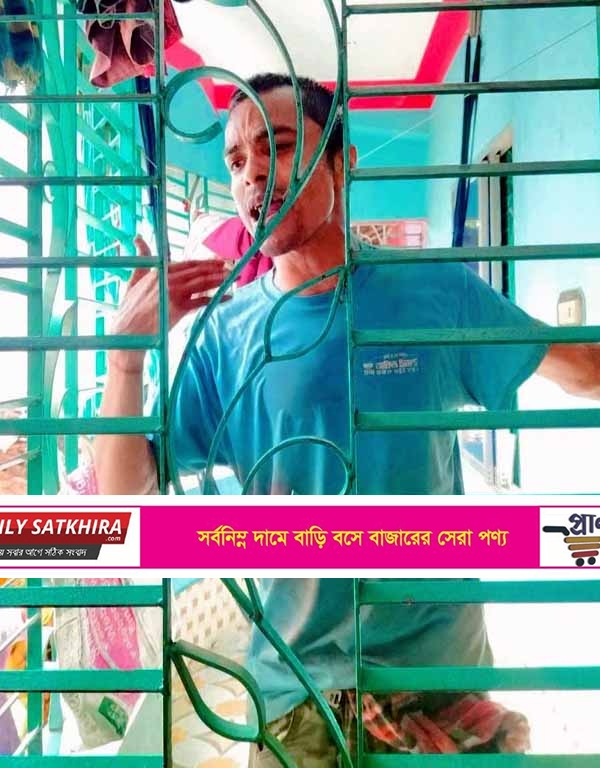 শ্যামনগরে ধারালো অস্ত্র দিয়ে নৃশংসভাবে চাচিকে হ#ত্যা: ঘাতক আটক