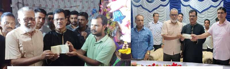 সাতক্ষীরায় শহরে দুর্গা মন্দির পরিদর্শনে প্রশাসক হাবিব