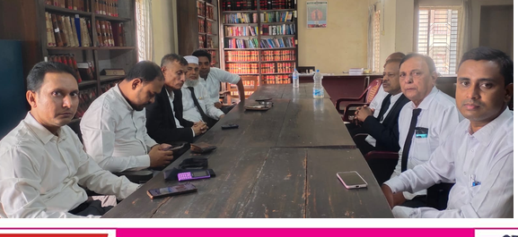 এডিসি রিপন বিশ্বাসের অপসারণ দাবিতে মানববন্ধন ও স্মারকলিপি দেওয়ার সিদ্ধান্ত সাতক্ষীরা আইনজীবী ফোরামের